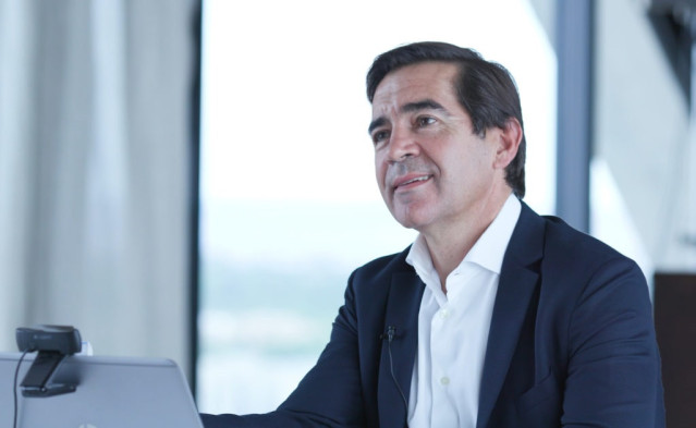 Presidente de BBVA, Carlos Torres Vila.