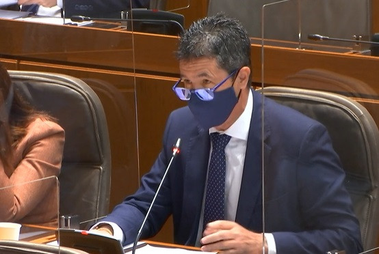 El diputado del PP, Antonio Romero.