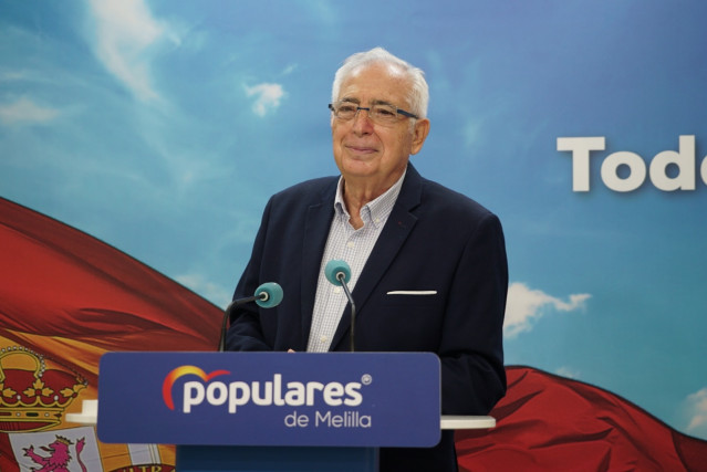 Juan José Imbroda, hoy en rueda de prensa
