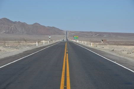 Carretera Panamericana en su paso por Perú