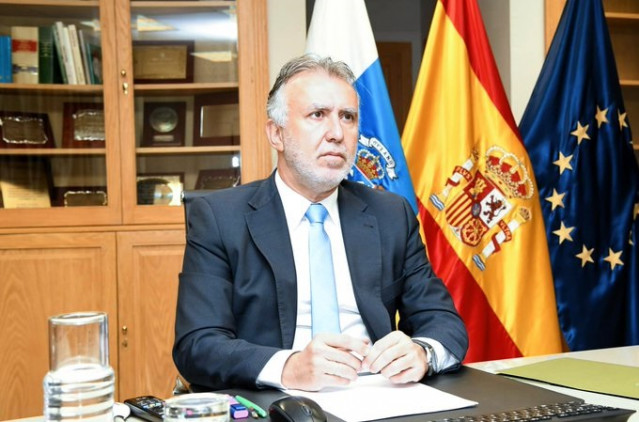 El presidente de Canarias, Ángel Víctor Torres