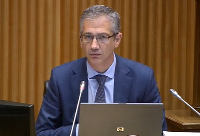 El gobernador del Banco de España, Pablo Hernández de Cos
