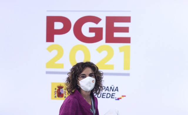 La ministra portavoz y de Hacienda, María Jesús Montero