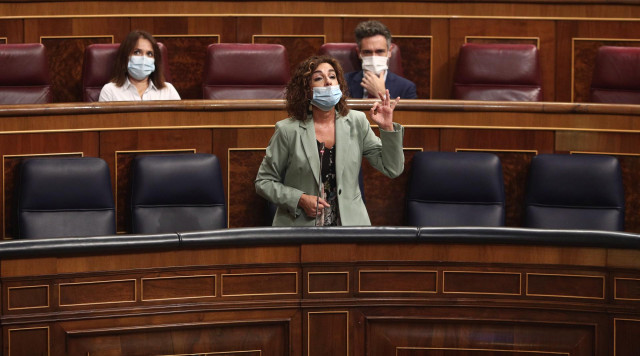 La ministra de Hacienda y portavoz del Gobierno, María Jesús Montero.
