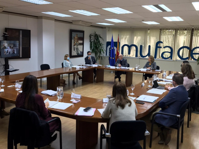 Reunión del consejo de Muface