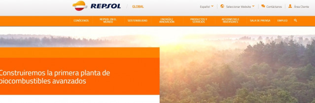 Repsol.Com, la mejor web corporativa de España según la consultora Comprend