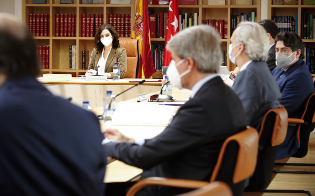Díaz Ayudo preside la reunión del Consejo de Gobierno de la Comunidad de Madrid