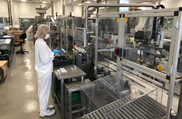 Laboratorio. Fábrica de medicamentos