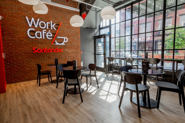 Santander Work Cafe en Brooklyn