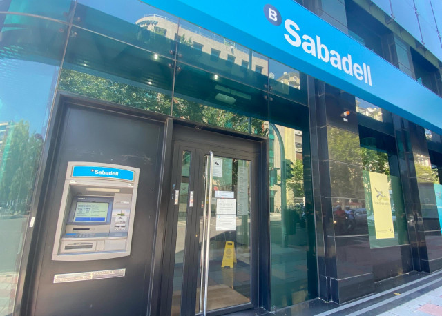 Una oficina del Banco Sabadell