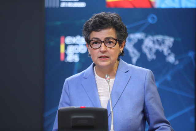 La ministra de Asuntos Exteriores, Unión Europea y Cooperación, Arancha González Laya,en una imagen de archivo