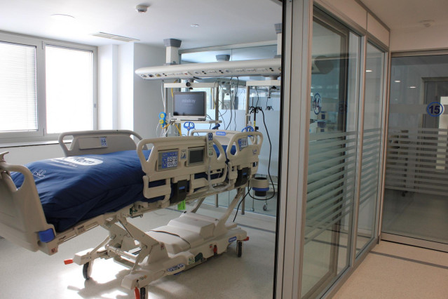 UCI ampliada en el Hospital de Segovia.