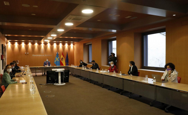 Reunión del Consejo de Gobierno del Principado de Asturias