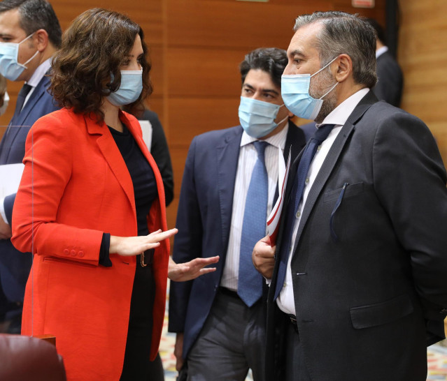La presidenta de la Comunidad de Madrid, Isabel Díaz Ayuso.