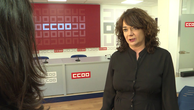 La secretaria de empleo y cualificación profesional de Comisiones Obreras, Lola Santillana