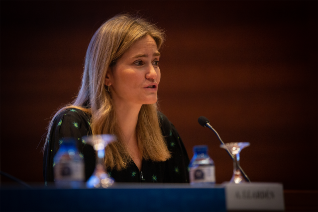 La secretaria de Estado de Energía, Sara Aagesen, inaugura el VIII Simposio Empresarial Institucional, 