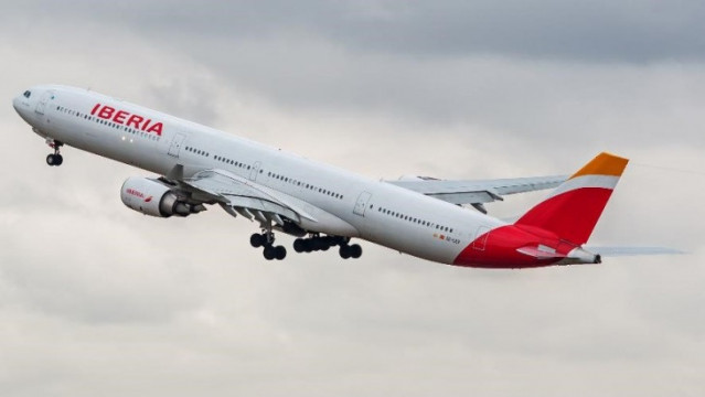 Avión de Iberia