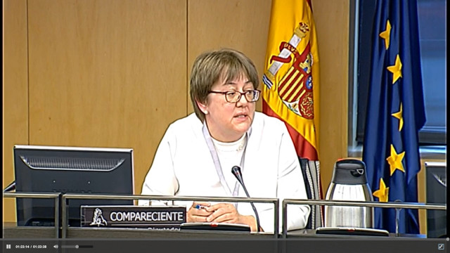 Secretaria general de Pesca, Alicia Villauriz, ha explicado en su comparecencia en la Comisión de Agricultura, Pesca y Alimentación del Congreso de los Diputados