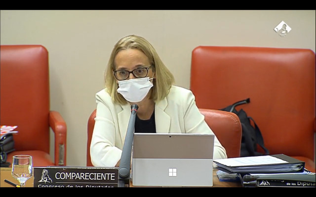 La secretaria general de financiación autonómica y local, Inés Olóndriz de Moragas.
