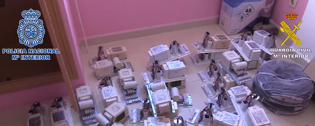 Detenido 'Goyito' y su banda de aluniceros por cometer 52 robos en talleres y comercios de Madrid y Toledo