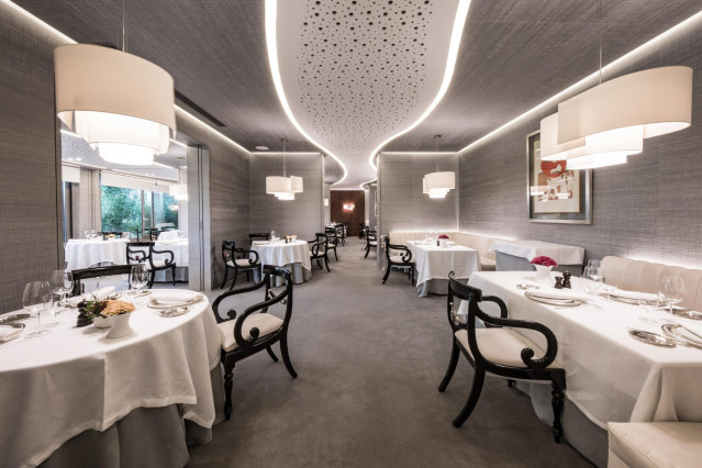 Interior del restaurante Zalacaín