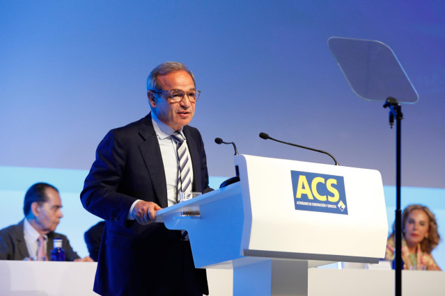 El consejero delegado de ACS, Marcelino Fernández Verdes