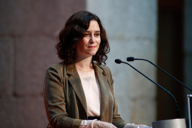 La presidenta de la Comunidad de Madrid, Isabel Díaz Ayuso