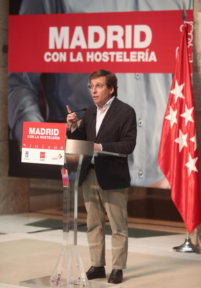El alcalde de la capital, José Luis Martínez-Almeida