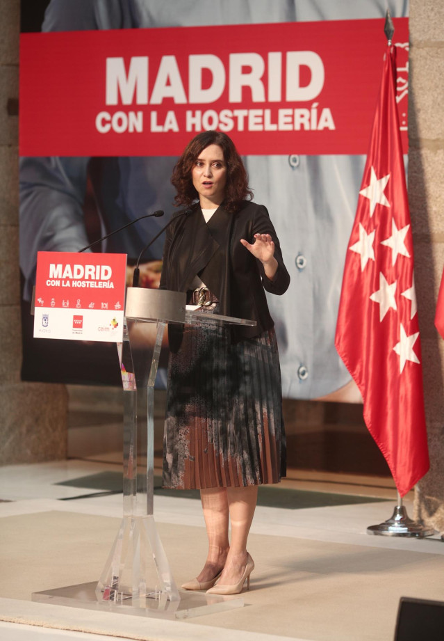 La presidenta de la Comunidad de Madrid, Isabel Díaz Ayuso.