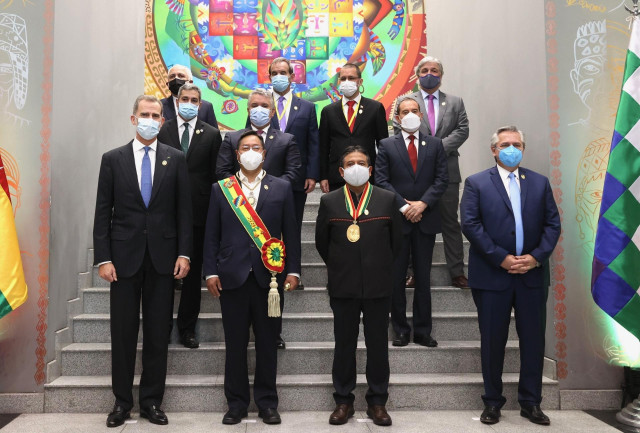 Viaje del Rey Felipe VI a Bolivia.