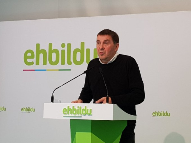 El coordinador general de EH Bildu, Arnaldo Otegi