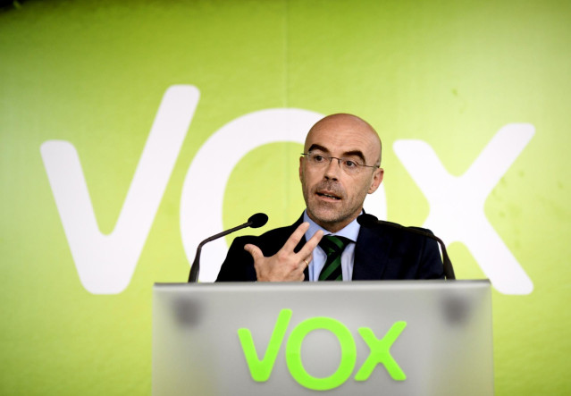El eurodiputado de Vox Jorge Buxadé en una fotografía de archivo.