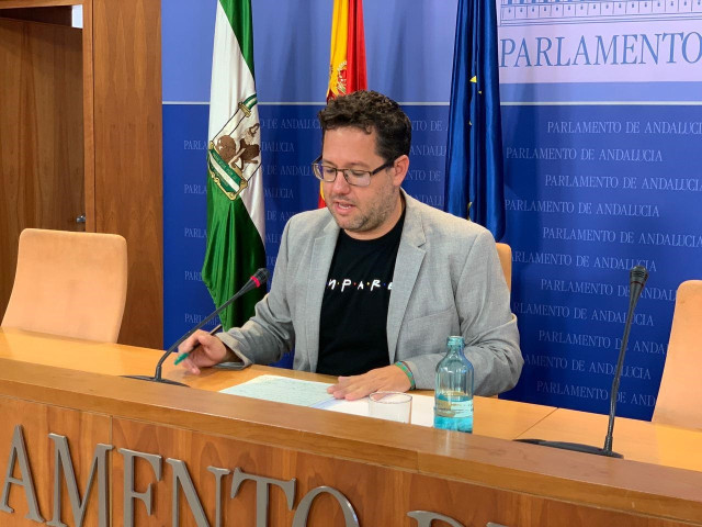 El portavoz adjunto del grupo parlamentario Adelante Andalucía, José Ignacio García