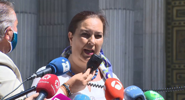 La presidenta de la Asociación de Víctimas del Terrorismo (AVT), Maite Araluce
