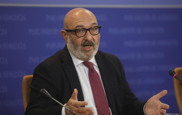 Alejandro Hernández, este viernes en rueda de prensa