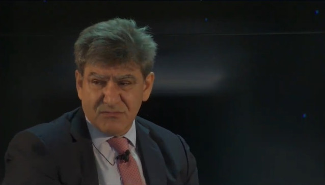 El consejero delegado de Banco Santander, José Antonio Álvarez, durante el XXVII Encuentro del Sector Financiero organizado por Deloitte, ABC y Sociedad de Tasación el 17 de noviembre de 2020.