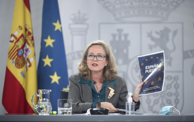 El La vicepresidenta y Ministra de Asuntos Económicos, Nadia Calviño