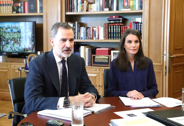 Imagen de archivo de Don Felipe VI y doña Letizia