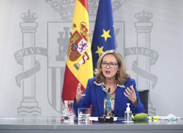 La vicepresidenta y ministra de Asuntos Económicos, Nadia Calviño