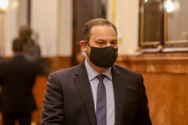 El ministro de Transportes, Movilidad y Agenda Urbana, José Luis Ábalos.