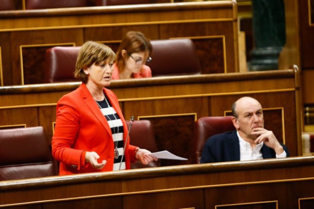 Josune Gorospe y Joseba Agirretxea, diputados del PNV