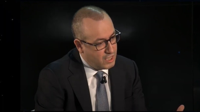 El consejero delegado de BBVA, Onur Genç, en el XXVII Encuentro del Sector Financiero organizado por Deloitte, 'ABC' y Sociedad de Tasación.