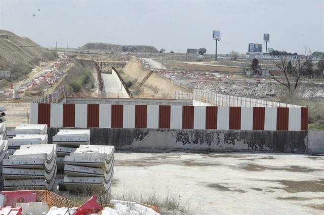 Obras para prolongar la red de Cercanías a Navalcarnero (Madrid)