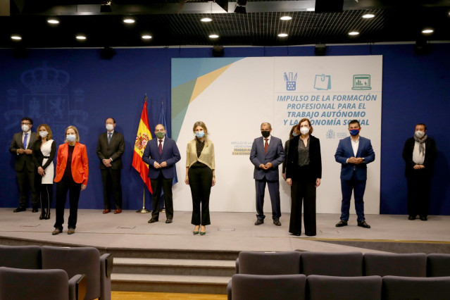 Presentación del Plan de Impulso a la Formación Profesional del Trabajo y Autónomo de la Economía Social