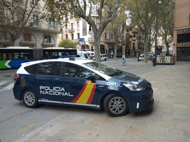 Foto de recurso de un coche de la Policía Nacional