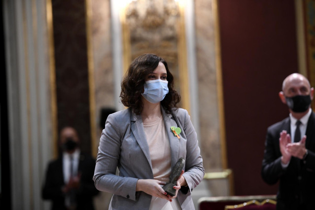 La presidenta de la Comunidad de Madrid, Isabel Díaz Ayuso