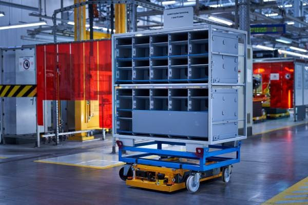Robot 'STR' en las instalaciones de BMW