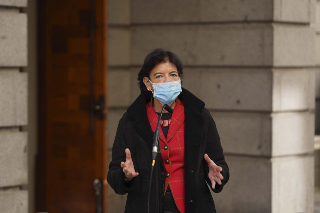 La ministra de Educación y Formación Profesional, Isabel Celaá.