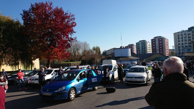 Protesta contra la Ley Celáa en Ferrol