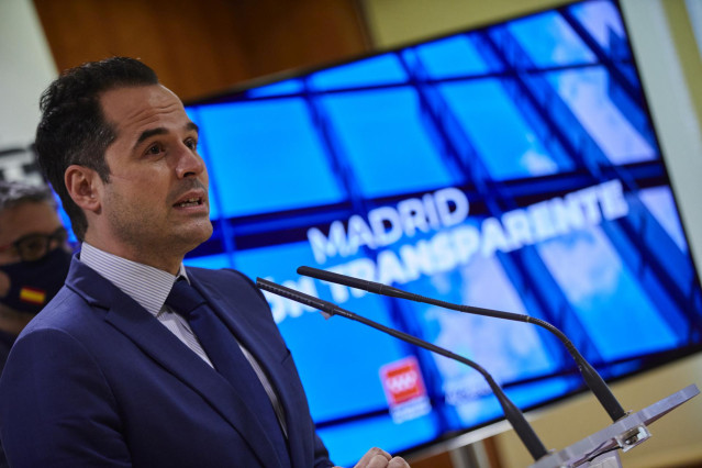 El vicepresidente, consejero de Deportes, Transparencia y portavoz del Gobierno de la Comunidad de Madrid, Ignacio Aguado